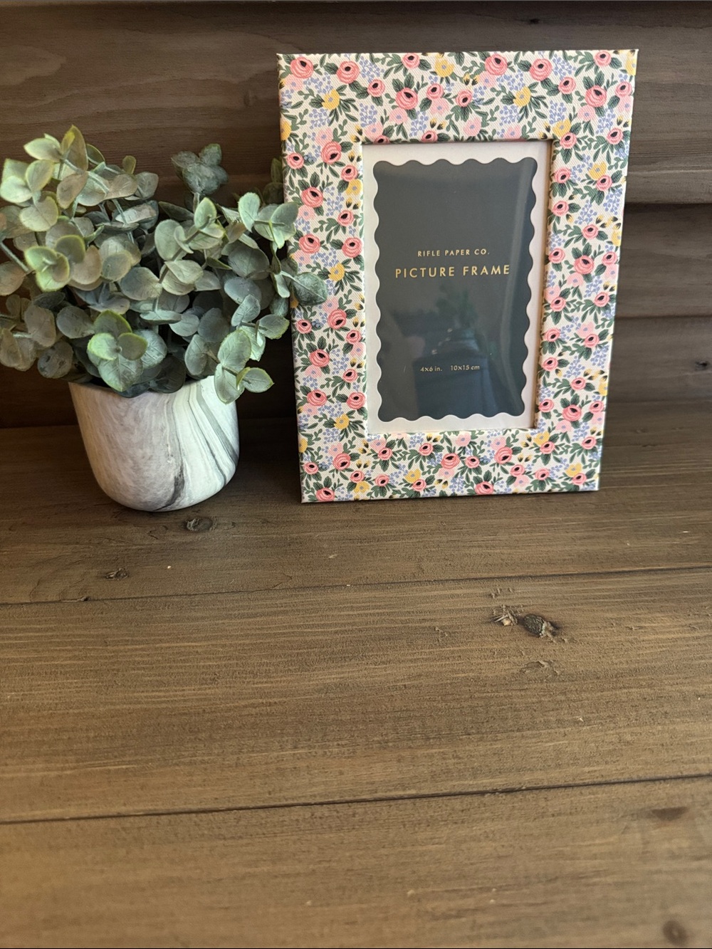 Rifle Paper Co. 4x6 Floral Picture Frame